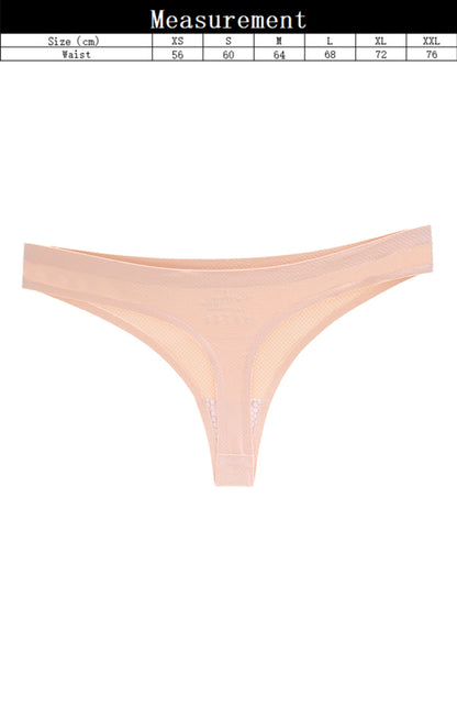 Women's Mesh Breathable Comfort Seamless Thongs