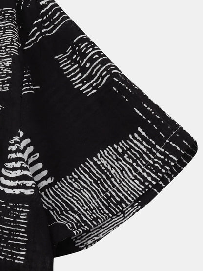 Hawaiian Style Digital Printing Short Sleeve Shirt Men's Shirts