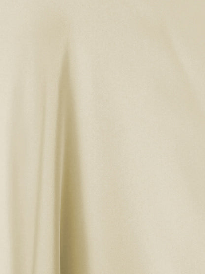 Solid Color Skirt High Waist Fashion One Piece Tie Skirt Chiffon Satin Wrap Skirt