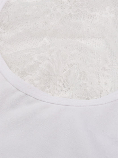 European and American sexy tights white sexy bra