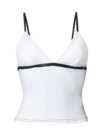 New style pullover V-neck suspender fashion sexy hot girl top vest